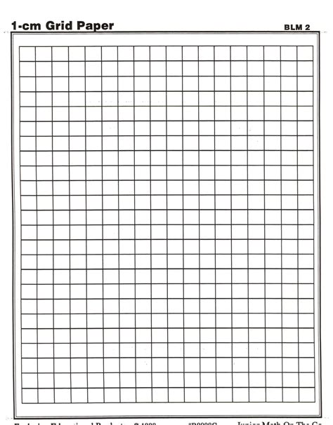 Half Inch Grid Paper Free Printable - Free Printable