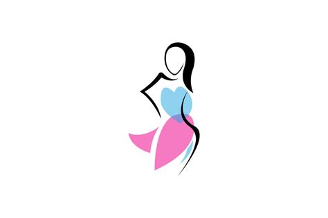 Body Fashion Logo Vector Illustration Wo Graphic by cavuart · Creative Fabrica