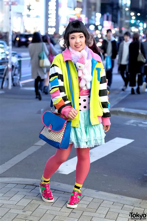 Colorful Harajuku Street Style w/ Galaxxxy Japan, 6%DOKIDOKI & Milklim ...