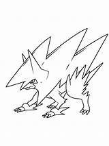 Mega Pokemon coloring pages sketch template