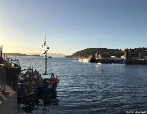 Photo story: Sunset at the seaside town of Oban - The Travelling Squid