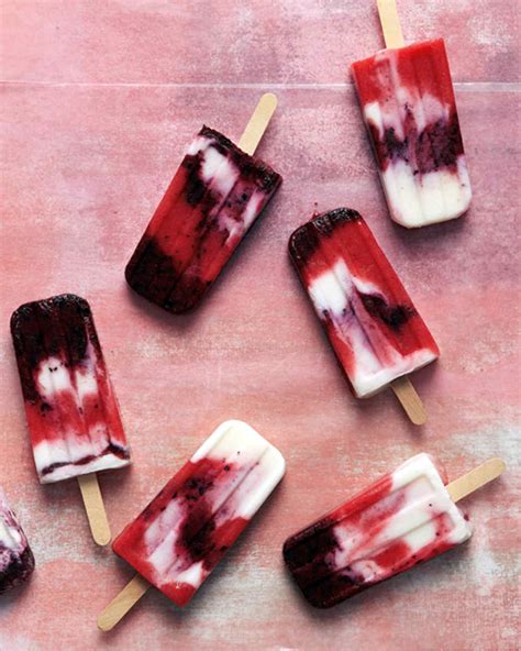 Firecracker Ice Pops Recipe & Video | Martha Stewart