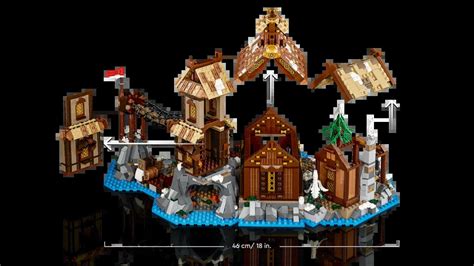 LEGO Ideas 21343 Viking Village set officially revealed