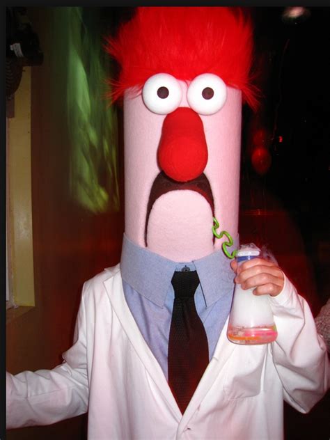 What a fabulous Muppet Costume Beaker | Amazing halloween costumes, Muppets halloween costumes ...