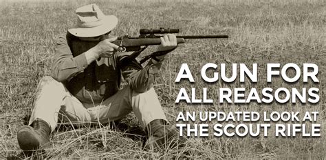 A Brief History Of The Scout Rifle - AmmoMan School of Guns Blog