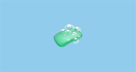 🧼 Soap Emoji on Apple iOS 12.1