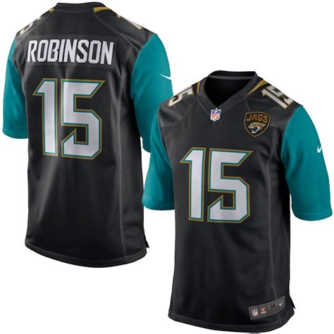 Men's Jacksonville Jaguars Allen Robinson Nike Black Game Jersey