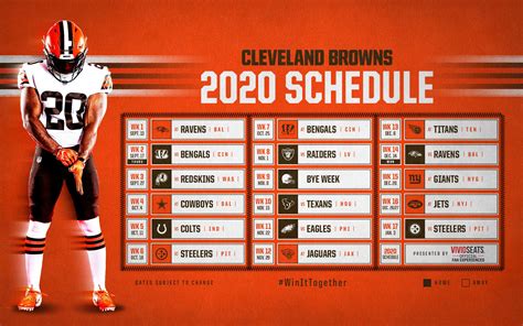 Browns Schedule Downloads | Cleveland Browns - clevelandbrowns.com