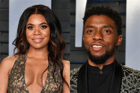 Chadwick Boseman Surfaces with Longtime Girlfriend Dispelling Rumors of Romance with Regina Hall