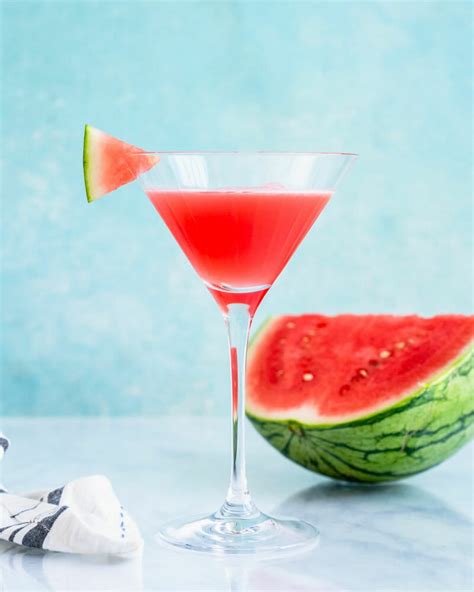 Perfect Watermelon Martini – A Couple Cooks