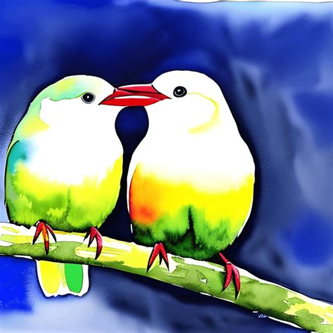 Do Birds Kiss Each Other? - Happy Birding