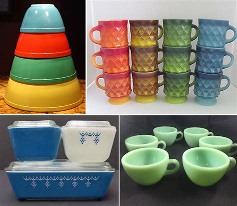 i should be mopping the floor: Vintage Dishes Worth Collecting