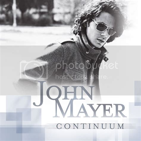 John Mayer Continuum Cover