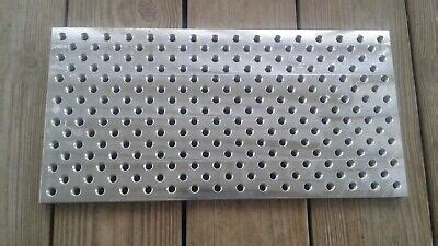 Sacrificial fixture plate - 8" x 16" aluminum - 3/8" holes | eBay