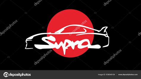 Logo Toyota Supra Jdm Coches Archivo Eps Editable vector, gráfico vectorial © sonaartgraphic ...