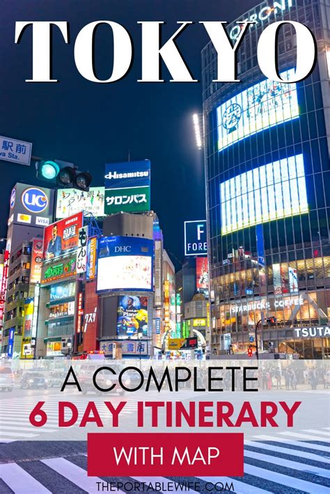 Tokyo Itinerary: 6 Days of Sightseeing and Hidden Gems - The Portable Wife