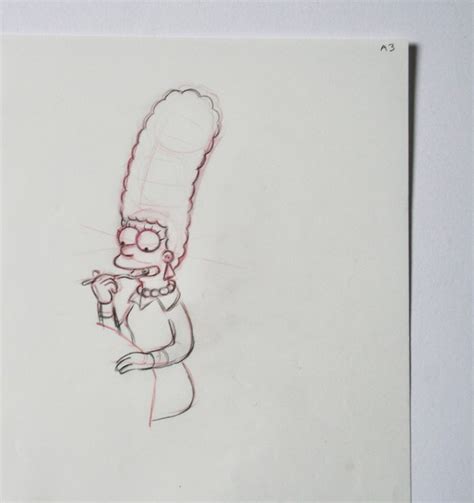 Matt Groening - " The Simpsons " - Original Animation - Catawiki