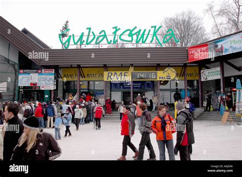 Gubalowka cable car station Stock Photo - Alamy