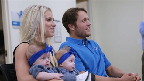 Detroit Lions' Matthew Stafford finds balance between football, family