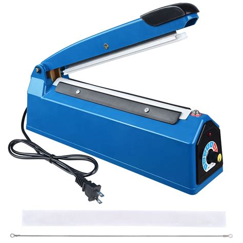 Yescom 8" 200mm Impulse Manual Hand Sealer Heat Sealing Machine Poly Tubing Plastic Bag ...