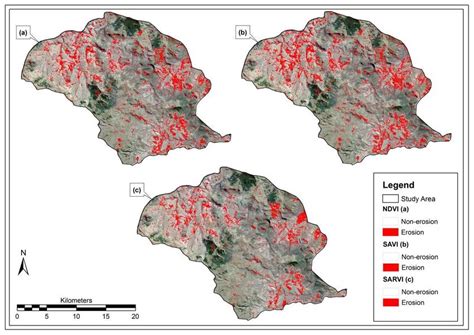 VI-classified soil erosion maps overlaid on SPOT6/7 imagery. | Download Scientific Diagram