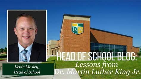 Lessons from Dr. Martin Luther King Jr. - Legacy Christian Academy