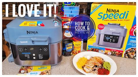 I LOVE NINJA Speedi Rapid Cooker & Air Fryer SF301 Review & How To Cook ...