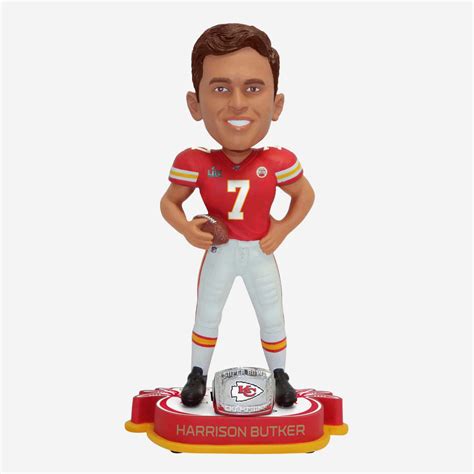 Harrison Butker Kansas City Chiefs Super Bowl LIV Champions Bobblehead FOCO