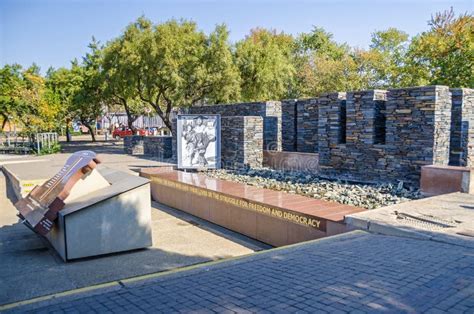 Hector Pieterson Memorial in in Soweto, South Africa Editorial ...