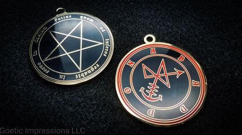 Abaddon Sigil Pendant - Goetic Impressions