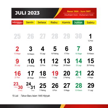 Calendário De Julho De 2023 Psd PNG Images | Vetores E Arquivos PSD ...