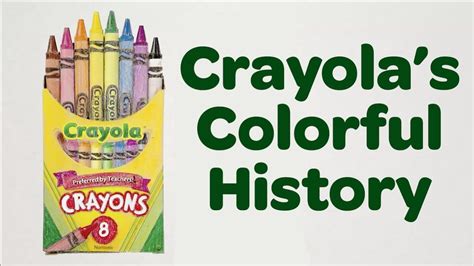 Crayola History Video | History videos, History, Crayola