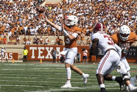 Texas QB Ewers sprained his collarbone in the Alabama loss - Texas News