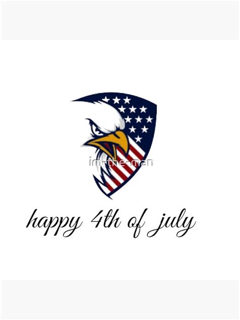 "American Independence Day Logo " Poster for Sale by im-the-man | Redbubble