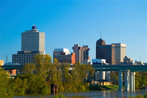 Downtown Memphis Skyline Stock Photo - Download Image Now - iStock