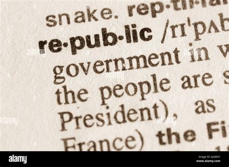 Republican Government Definition