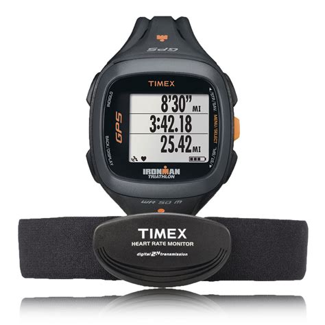 Timex Ironman Run Trainer 2 GPS and Heart Rate Monitor Watch ...