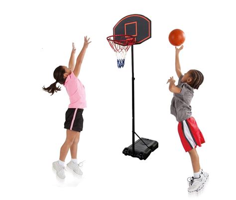 Kids Basketball Hoop, URHOMEPRO Portable Basketball Goal Adjustable ...