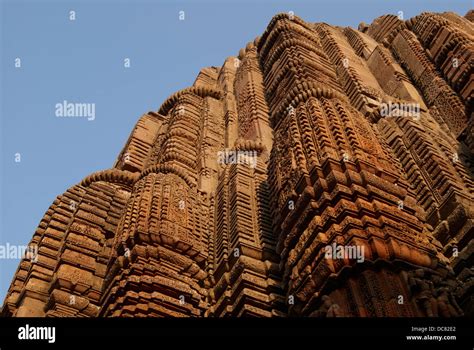 11th century Stone carving Architecture detail view of Rajarani Temple ...