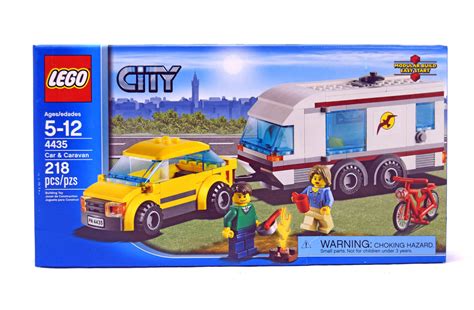 Car and Caravan - LEGO set #4435-1 (NISB) (Building Sets > City)