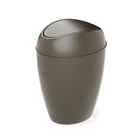 Umbra Twirla 2.2 Gallon Bathroom Trash Can with Lid - Walmart.com