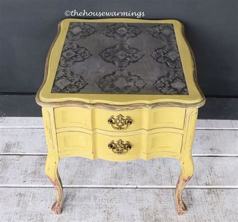 ***SOLD***French provincial end table painted! Annie Sloan Colors, Tilton, Ascp, French ...