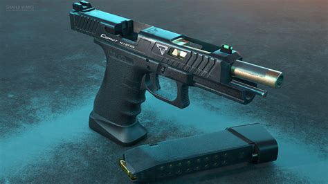 ArtStation - John Wick's Glock 34 Combat Master Package, shanji wang Castle Miner, Weapon ...