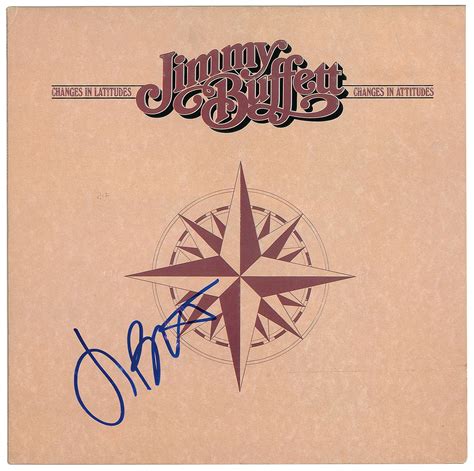 Jimmy Buffett Signed Album