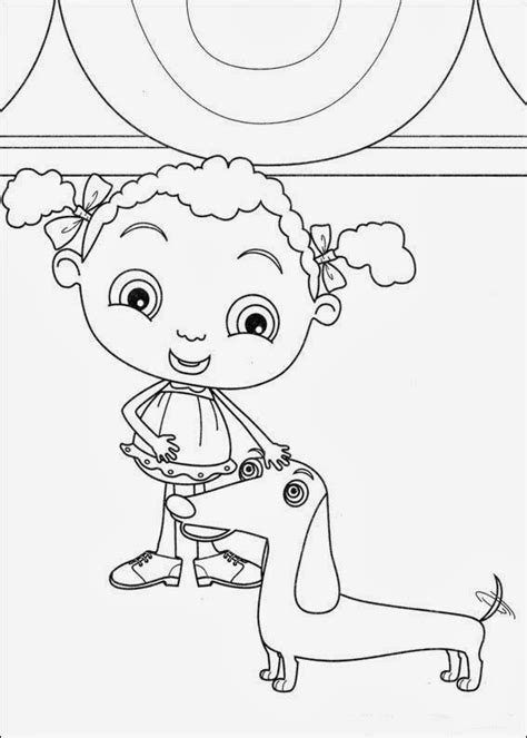 Fun Coloring Pages: Franny's Feet Coloring Pages