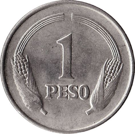 1 Peso - Colombia – Numista