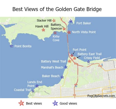 Best Golden Gate Bridge Views: local's tips on where to find them (2023)