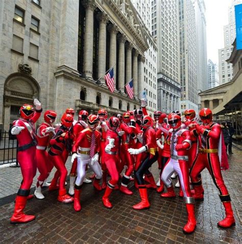 Power Rangers celebrates its 20th anniversary by taking over New York ...