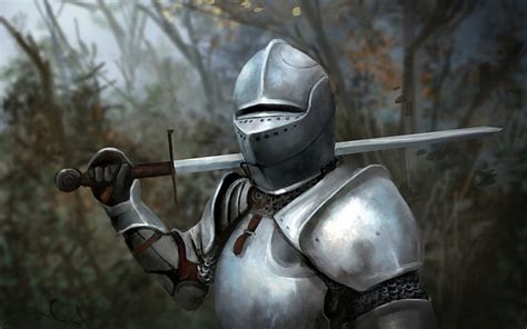 Medieval Knight, knights, knight in shining armor, medieval ages, HD ...