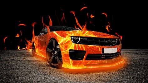 Fire Cars Wallpapers - Wallpaper Cave